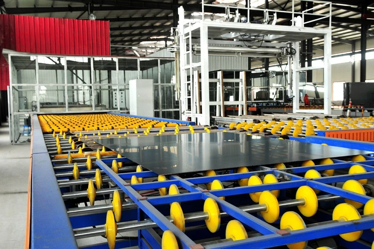page-1-1 Yantai Thriking Glass production workshop
