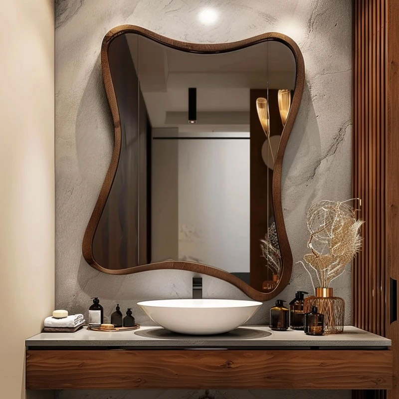 Thriking Glass bathroom mirror